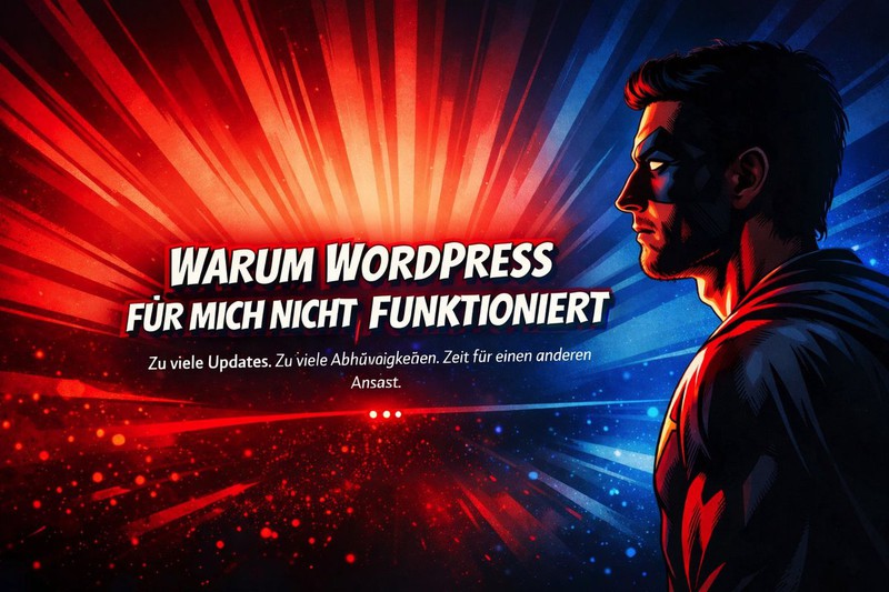 Der schleichende Bruch: Mein Abschied von WordPress